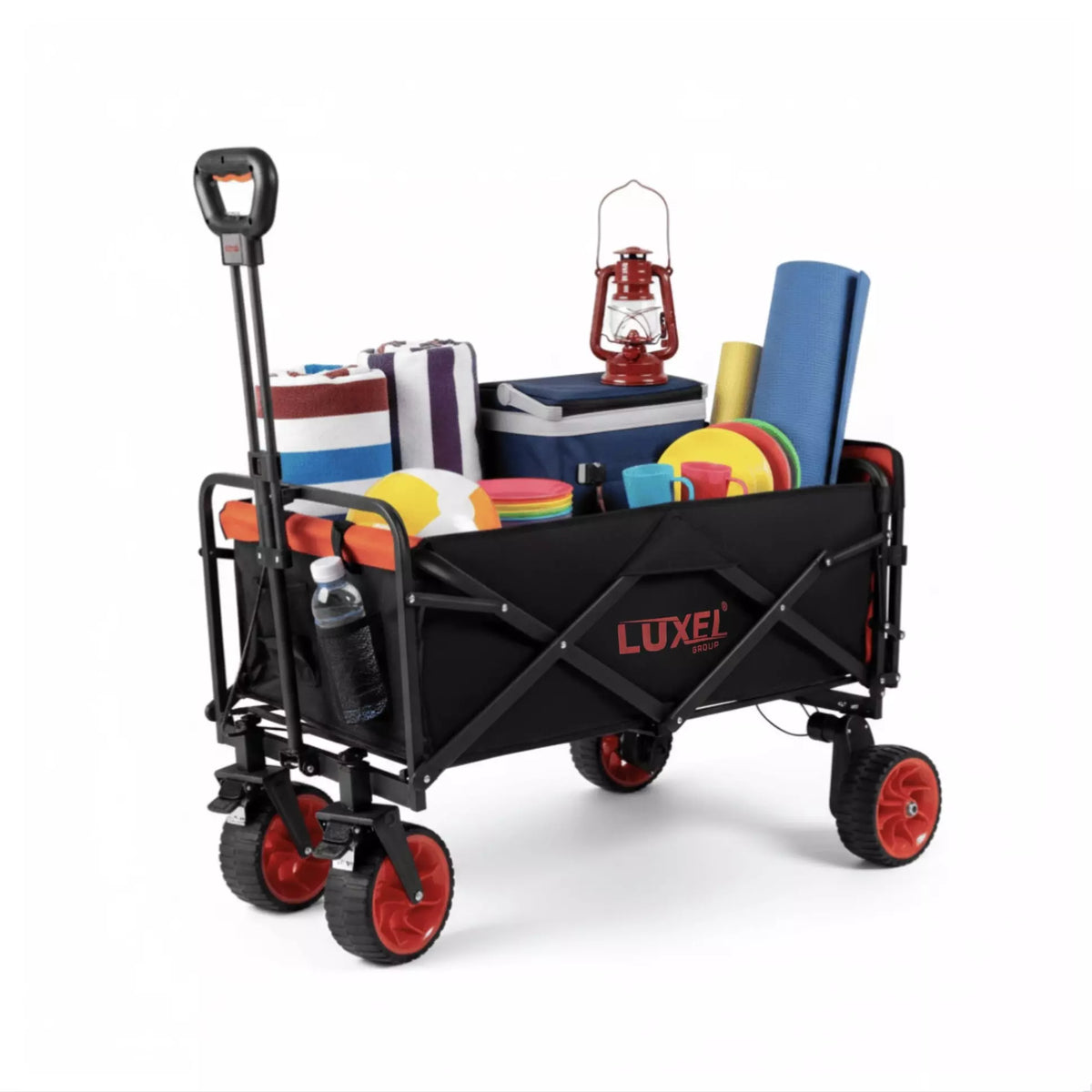 Compact Electric Camping Cart – Dual Motor &amp; Foldable Design