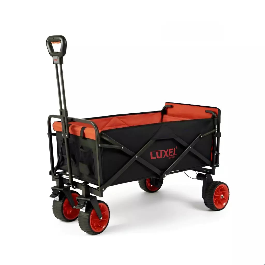 Compact Electric Camping Cart – Dual Motor &amp; Foldable Design