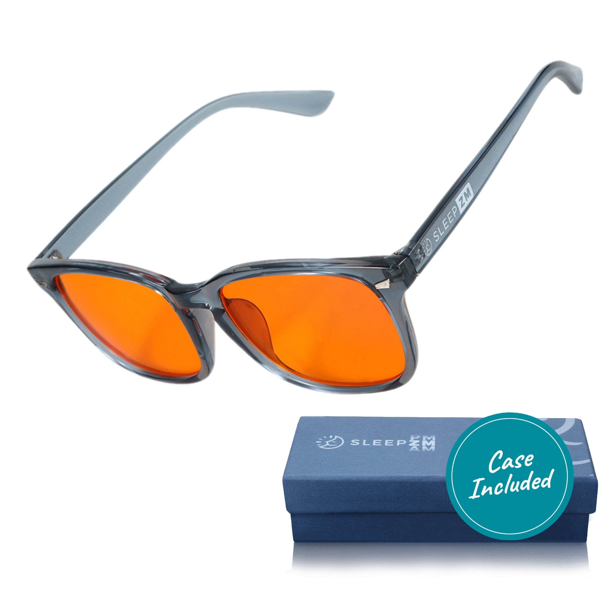 Night-time Wayfarer Blue Light Glasses - Blue