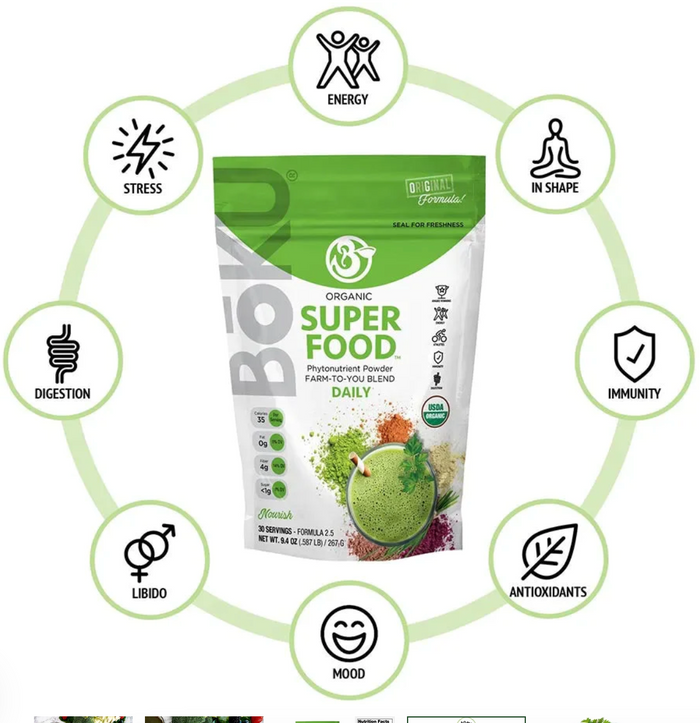 Organic Superfood 9.4 oz (267 g)