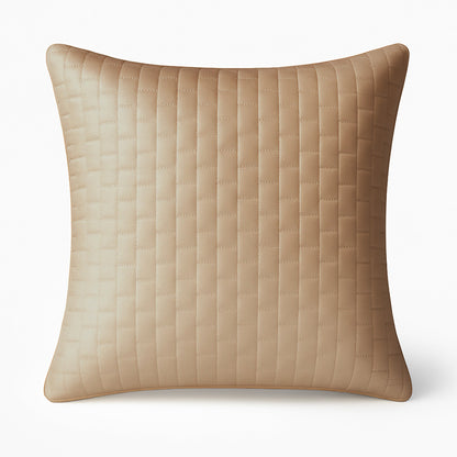 Bamboo Quilted Euro Sham 1 Piece - Champagne - Final Sale/No Returns