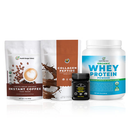 Chocolate Banana Collagen Coffee Smoothie Recipe Kit