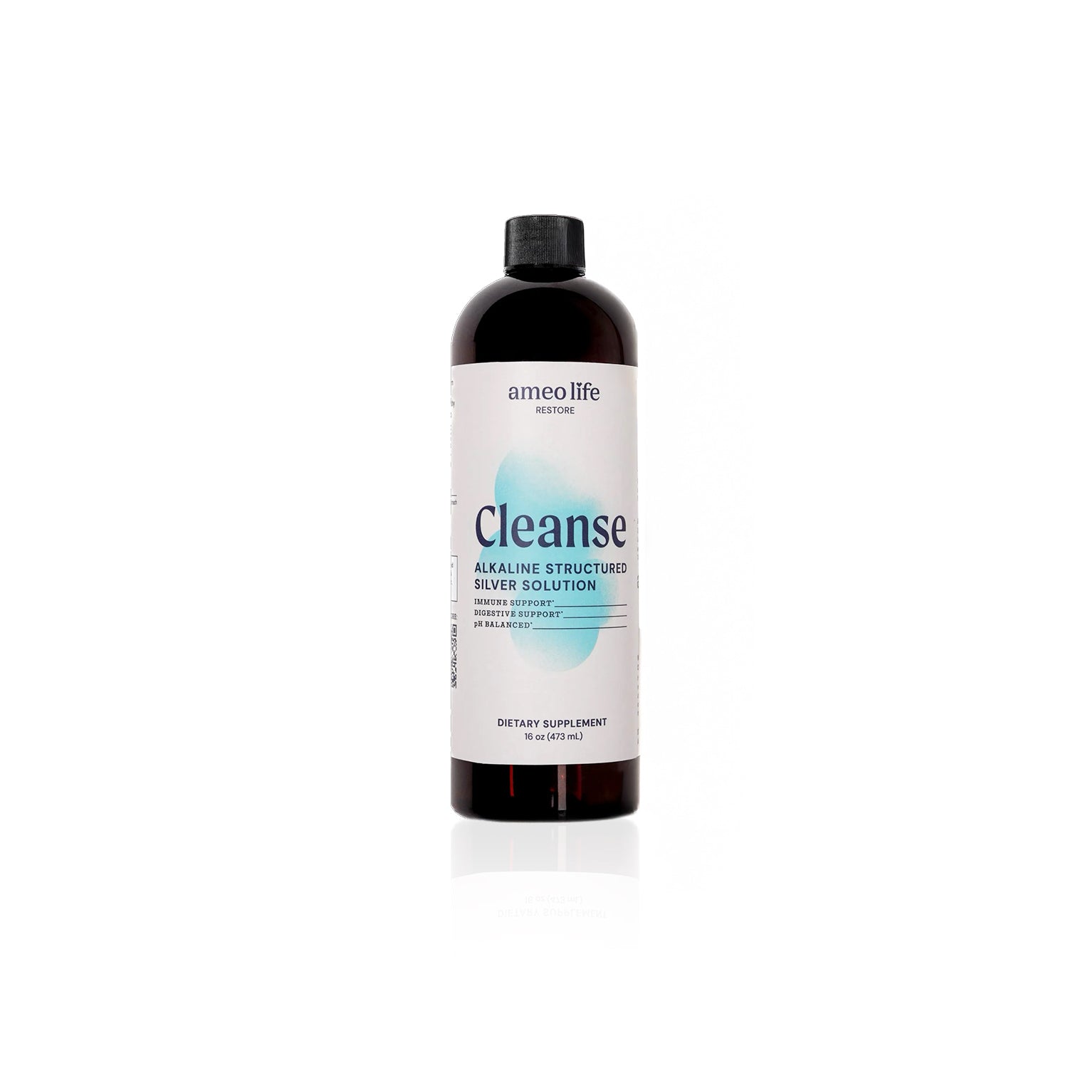Cleanse Alkaline Silver Solution 16 oz (473ml)