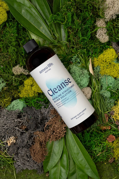 Cleanse Alkaline Silver Solution 16 oz (473ml)
