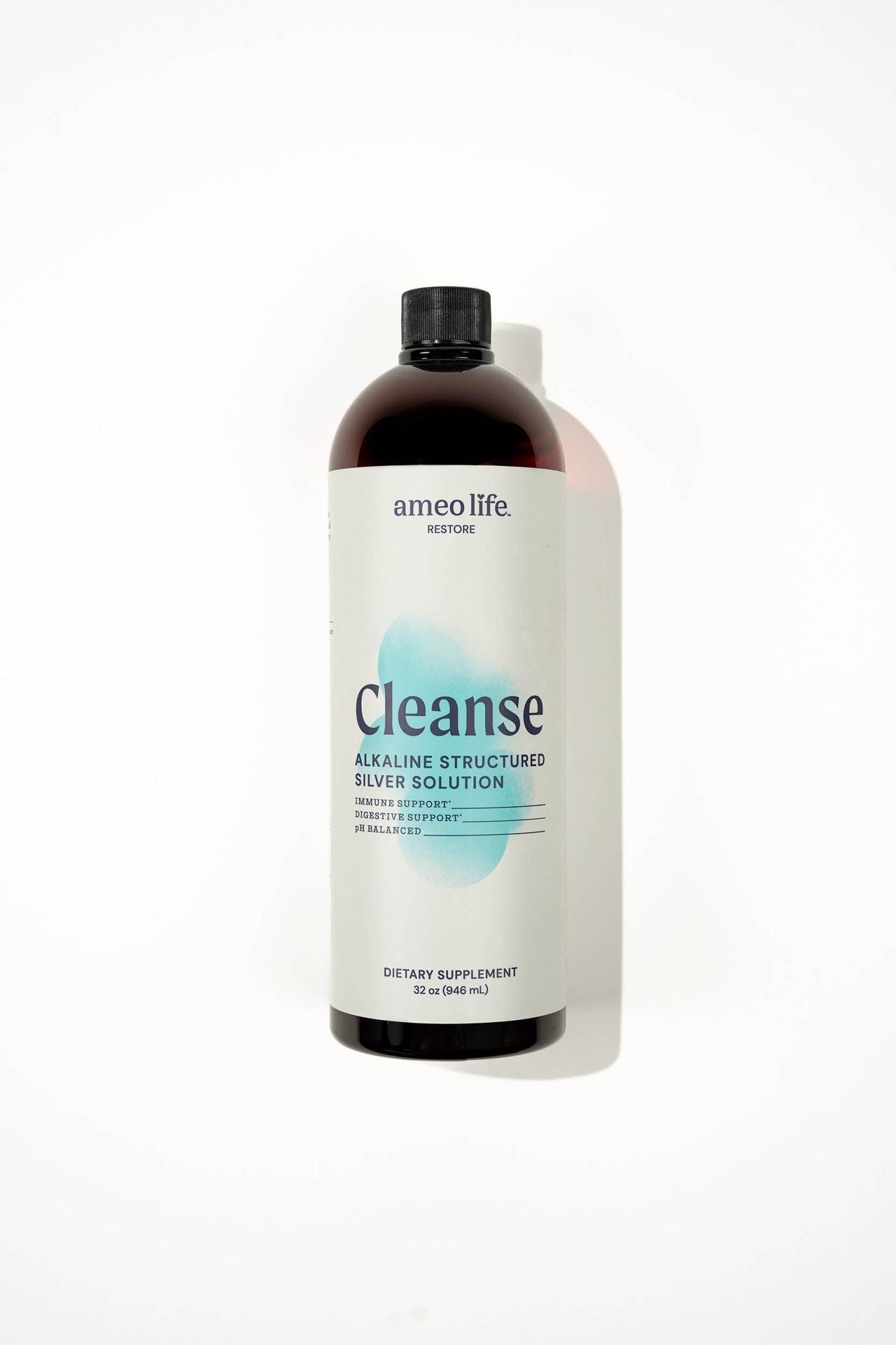 Cleanse Alkaline Silver Solution 32 oz (946ml)