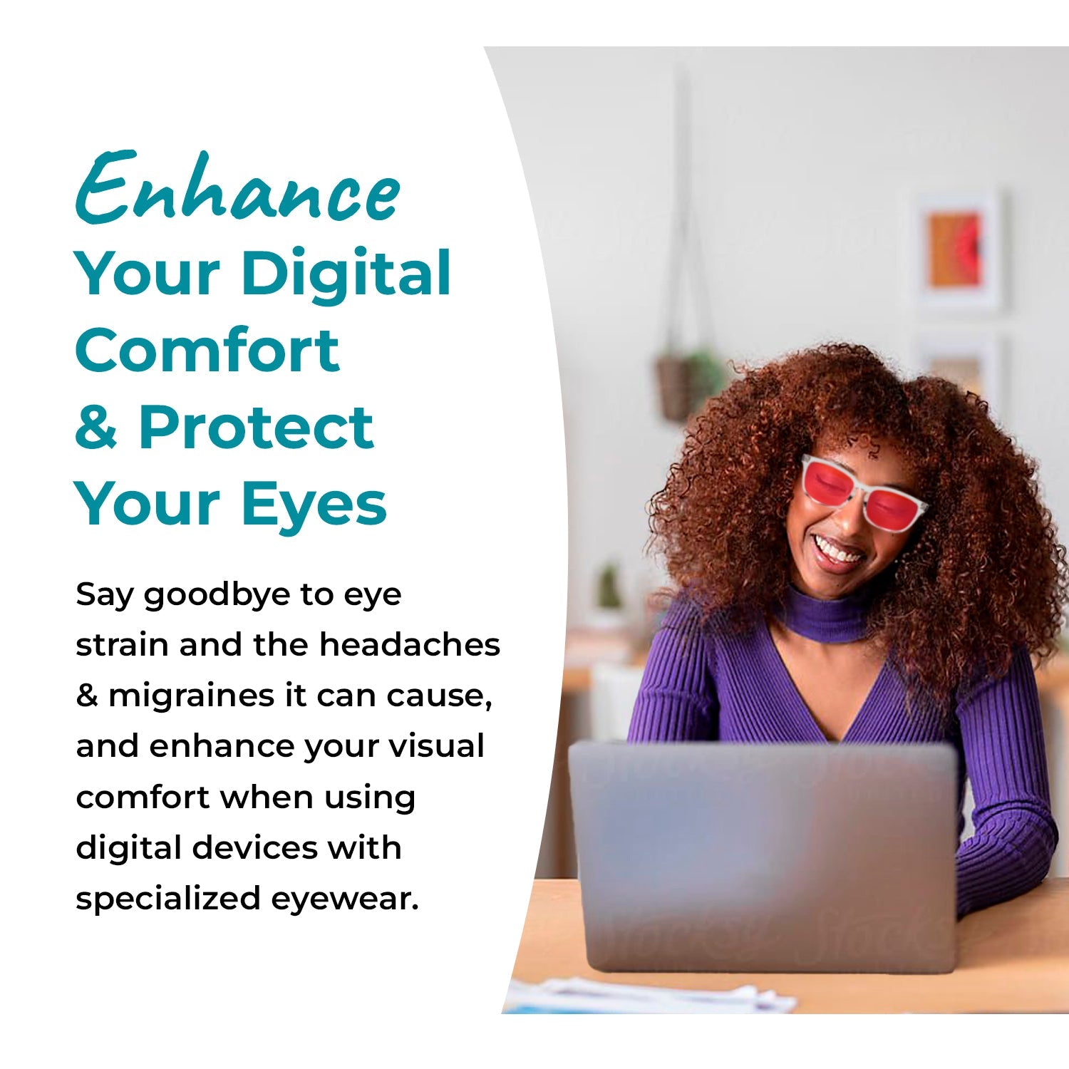 Night-timeMax Wayfarer Blue Light Blocking Glasses - Crystal