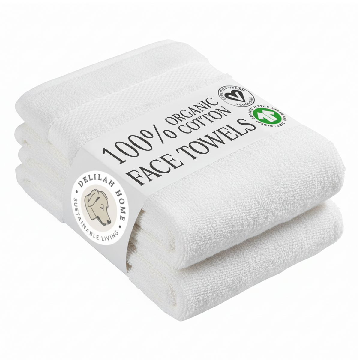 100% Organic Cotton Bath Towels Collection