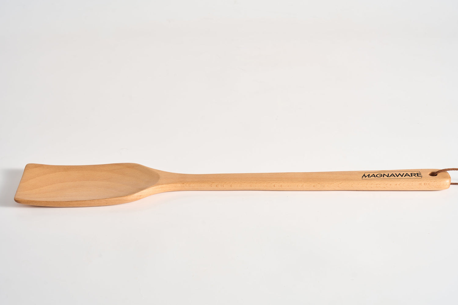 Extra Long Wooden Spatula - 18-inch Heavy Duty Stir Paddle for Cooking in Big Pots &amp; Wall Décor - Solid Natural Hard Wood Large Spatula.