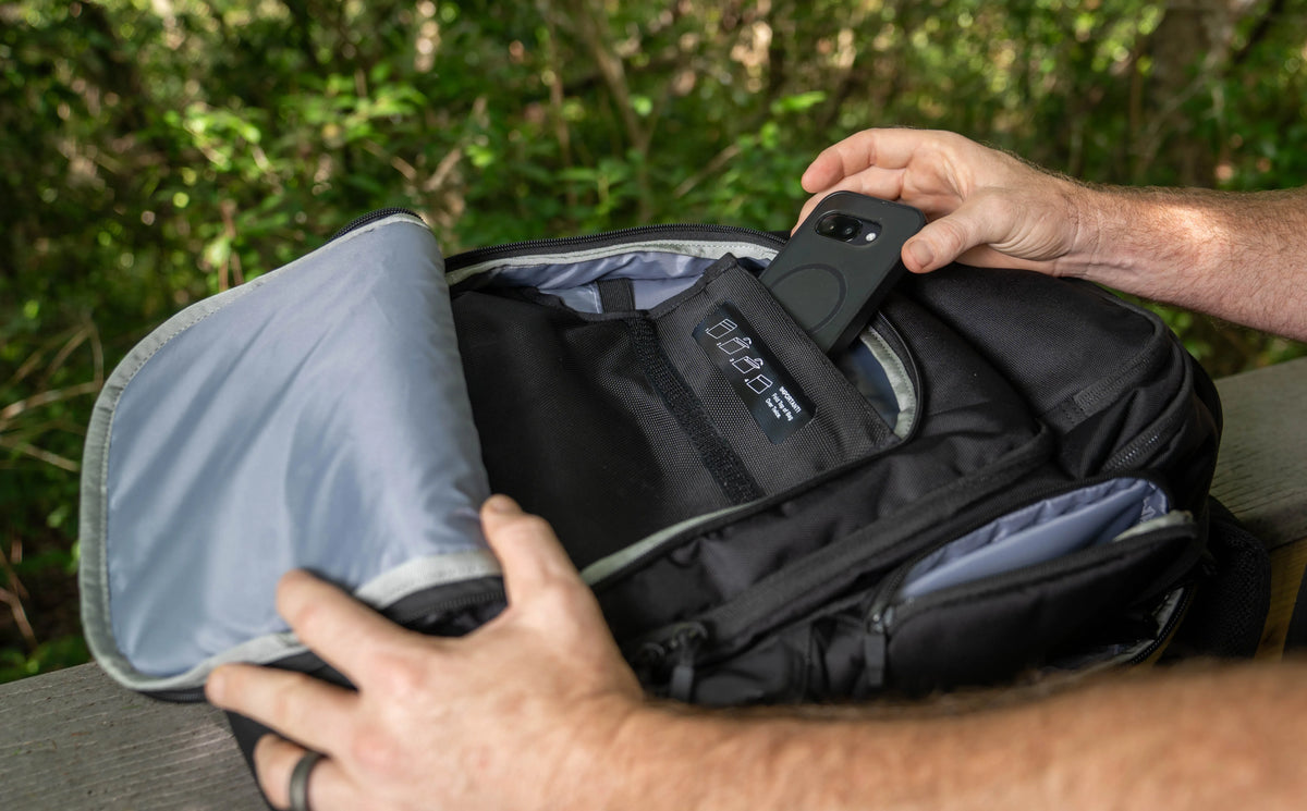 Dual Protection Ballistic Backpack with 4 Faraday Pockets