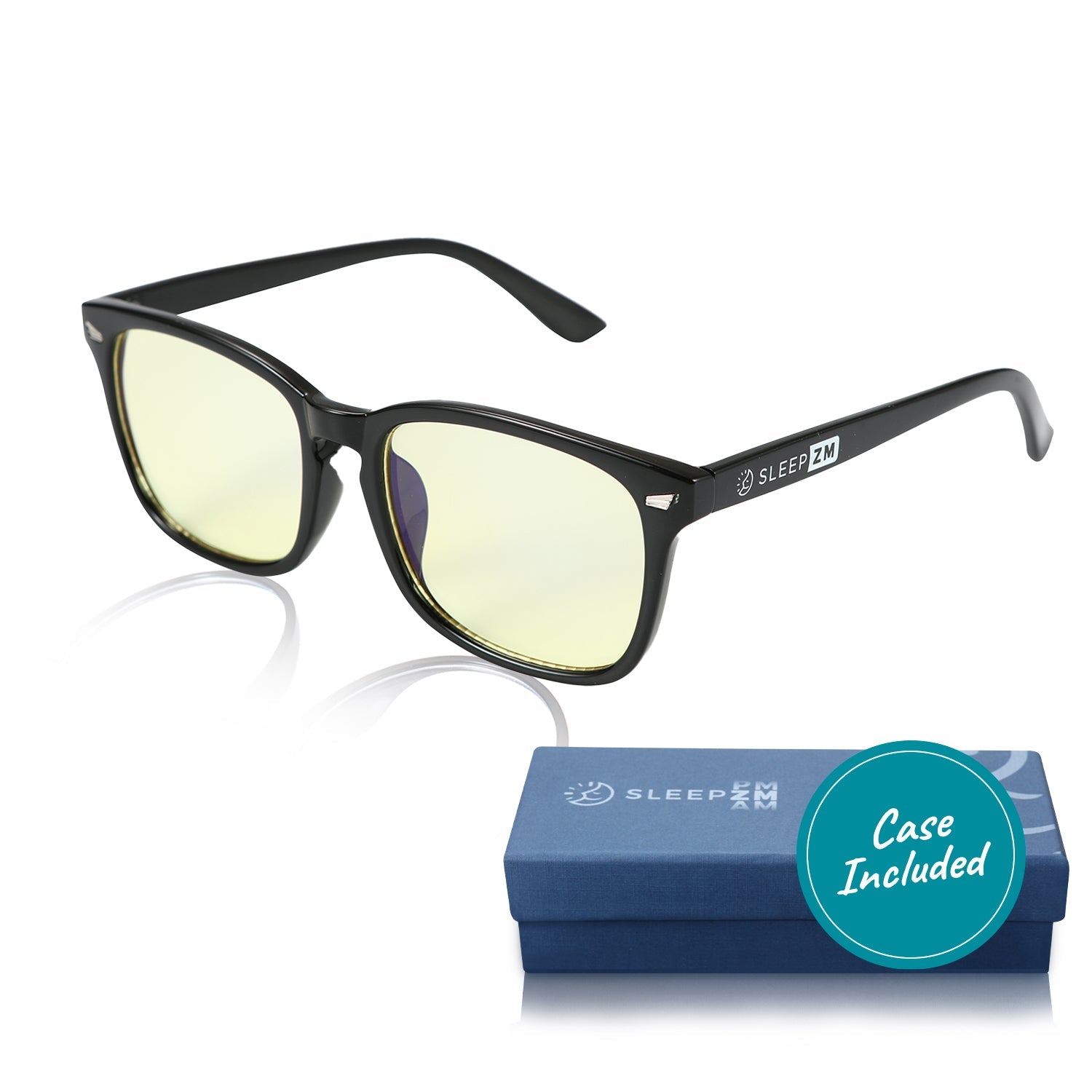 DaytimeMax Wayfarer Blue Blocking Glasses - Black