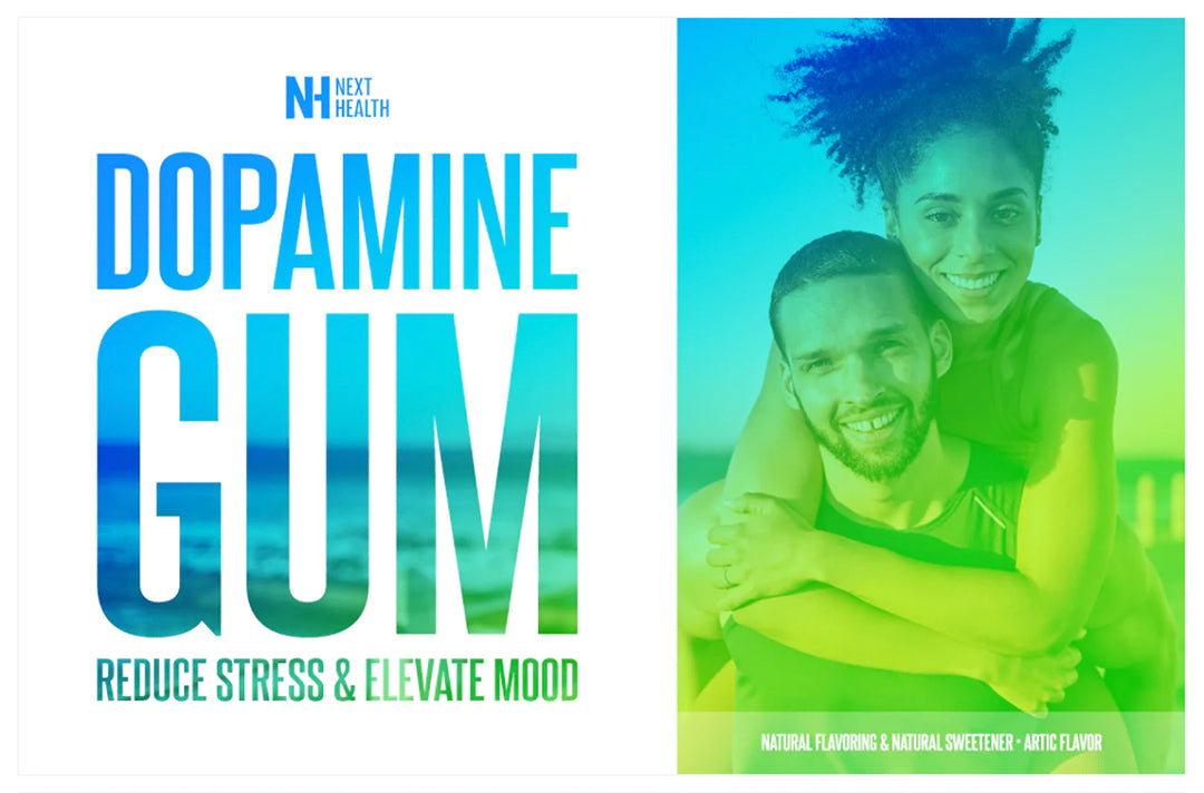 Next Level Dopamine Gum (1 pack, 8 pieces) – Health Ranger Store