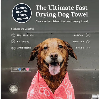 Delilah Home Drytek Dog Bath Towel