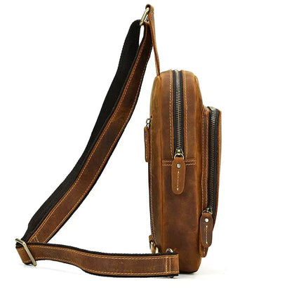 Erling Leather Sling Bag | Crossbody Leather Pack