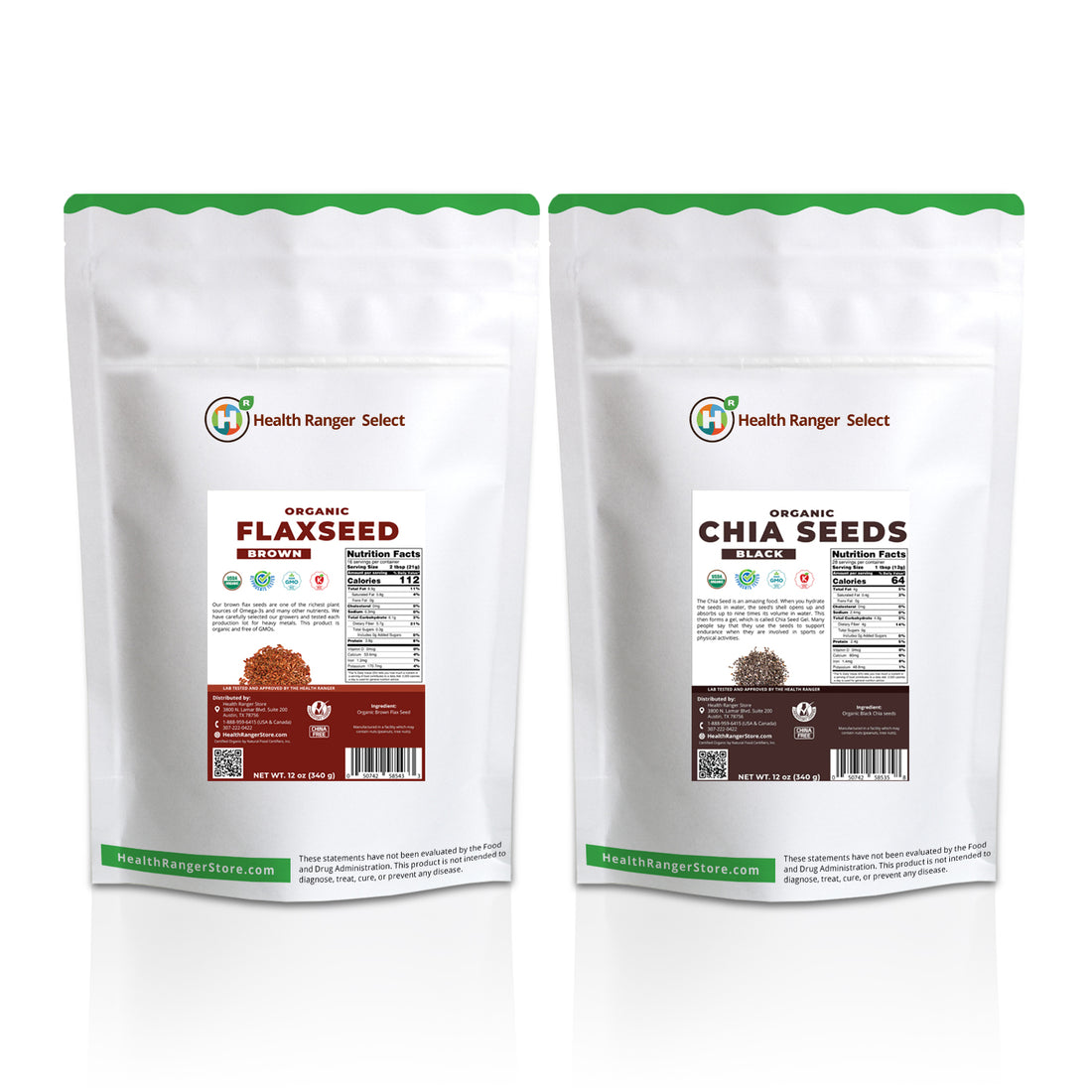 Flaxseed Crackers Combo Pack Health Ranger Store