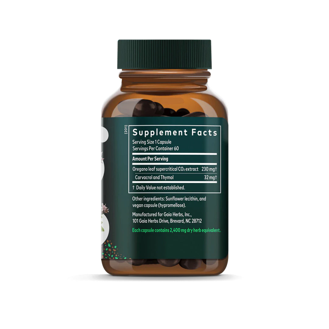 Gaia Herbs Oil Of Oregano 120 Liquid Phyto-Caps®