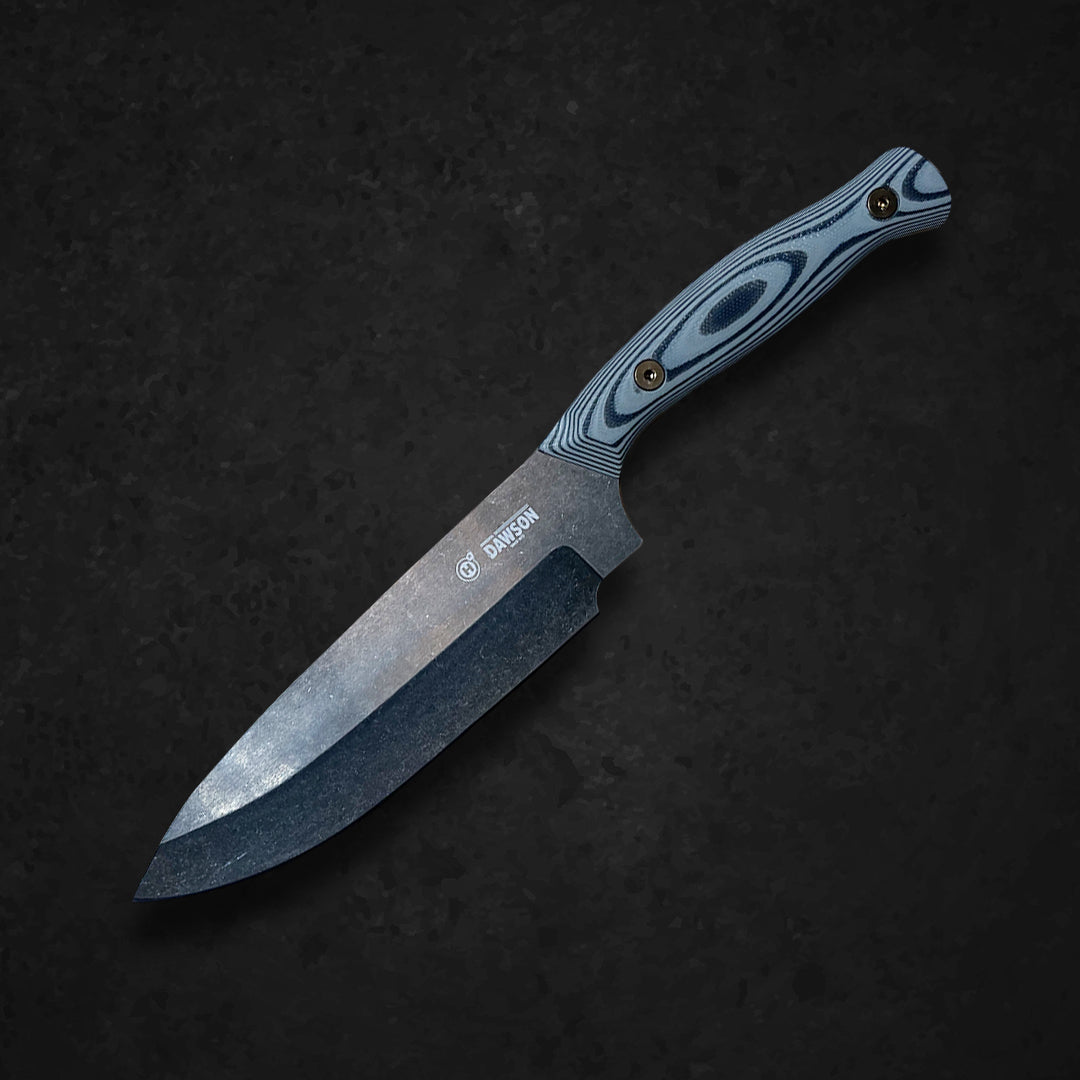 Hearthfire Chef Knife Stonewash Blade Finish (Pre-Order)