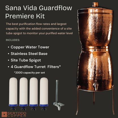 Sana Vida GuardFlow Copper Water Filtration System