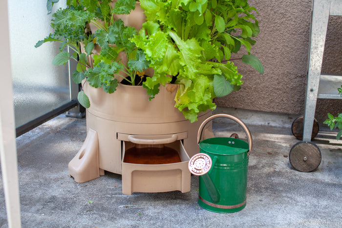Garden Tower 2™, 50-Plant Composting Vertical Garden Planter