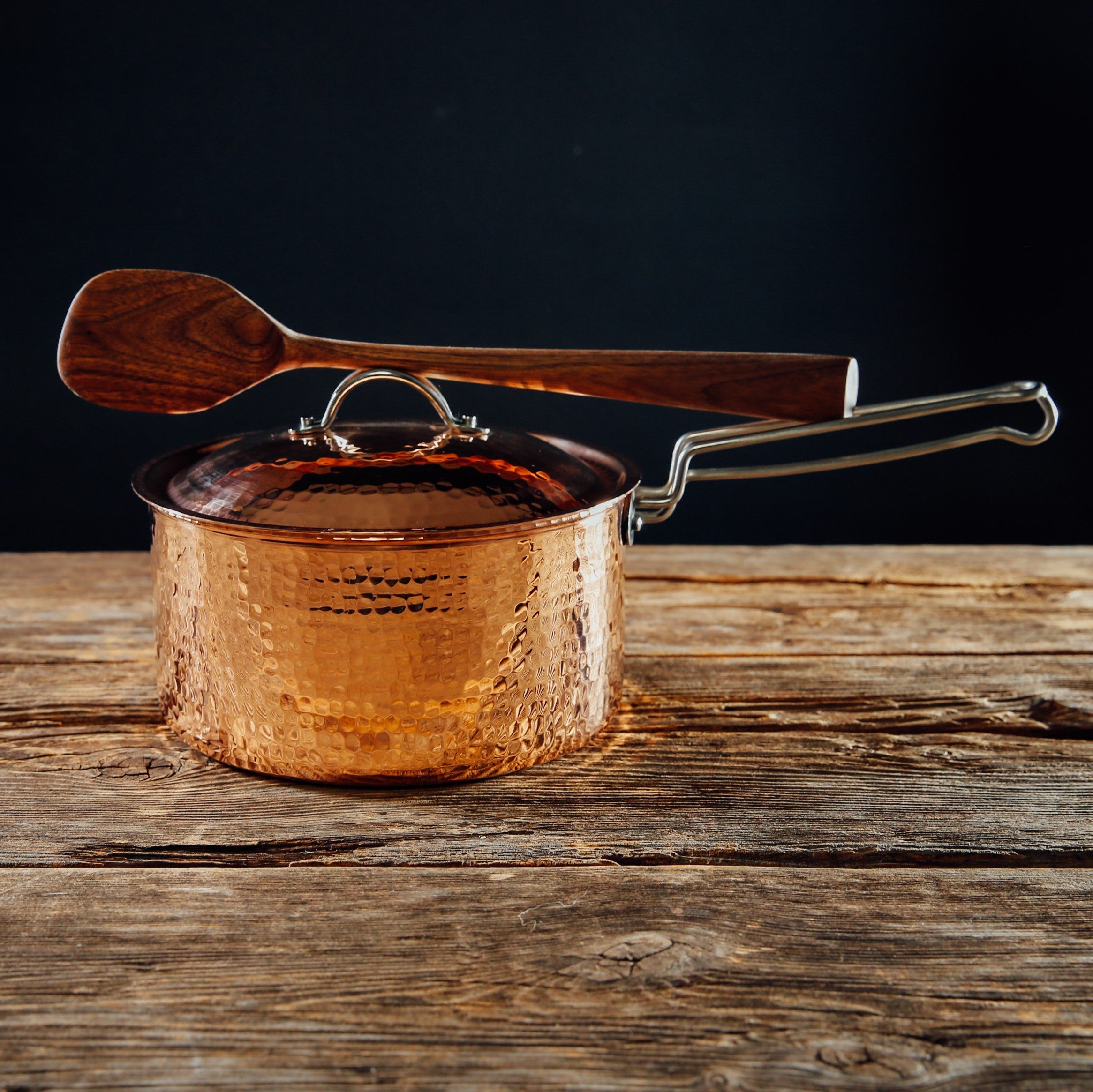 Copper Saucepan 1.5 quart and 2.5 quart