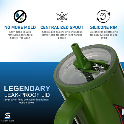 Ice Shaker Legend Series Stainless Steel Shaker Bottles