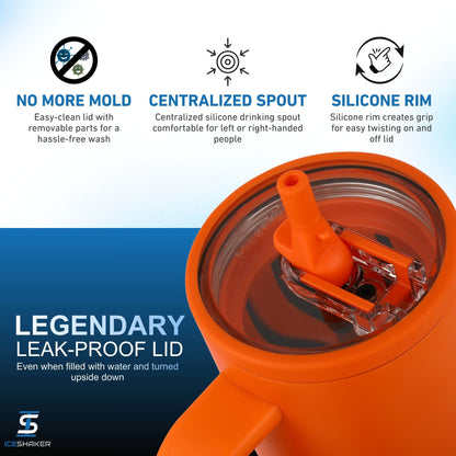Ice Shaker Legend Series Stainless Steel Shaker Bottles
