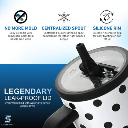 Ice Shaker Legend Series Stainless Steel Shaker Bottles