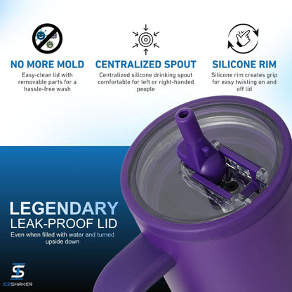 Ice Shaker Legend Series Stainless Steel Shaker Bottles