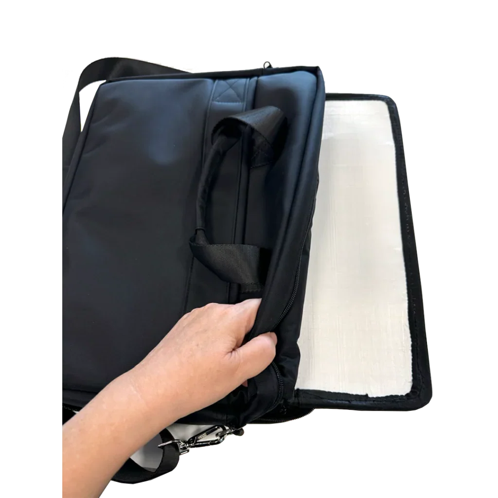 EscapeZone Bullet-Resistant IIIa Faraday Laptop Shoulder Bag
