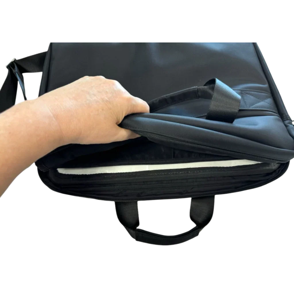 EscapeZone Bullet-Resistant IIIa Faraday Laptop Shoulder Bag