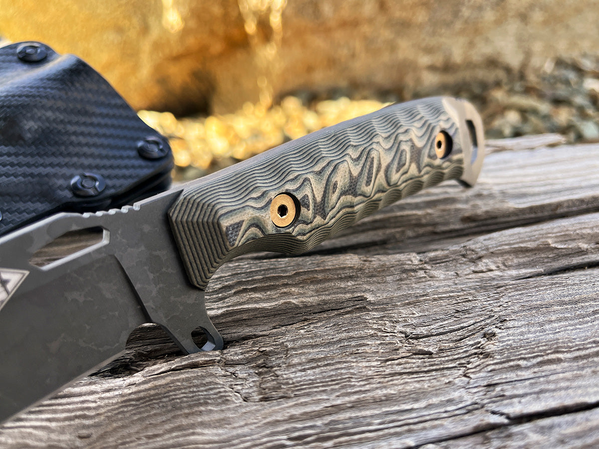 Mass Ratio Bushcrafting Knife WS