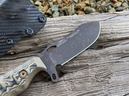 Mass Ratio Bushcrafting Knife WS