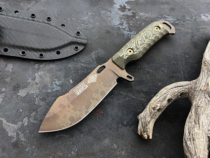 Mass Ratio Bushcrafting Knife WS