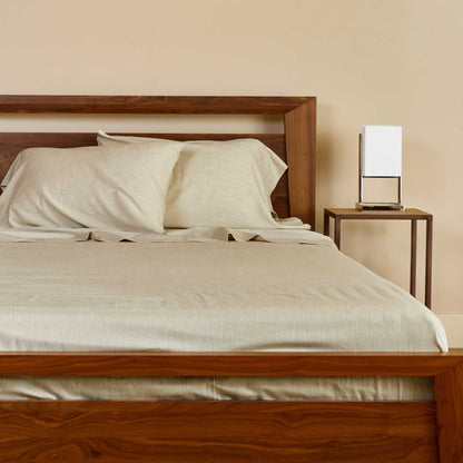 Bamboo Cotton Pillowcases - Sand