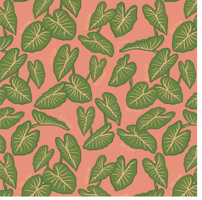 Beeswax Wrap Bulk Roll - Kalo Print