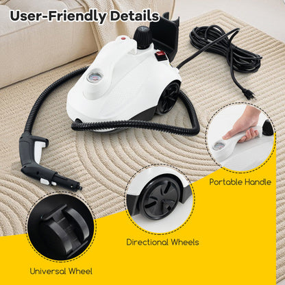 1800W Multipurpose Steam Cleaner with 61 oz Tank
