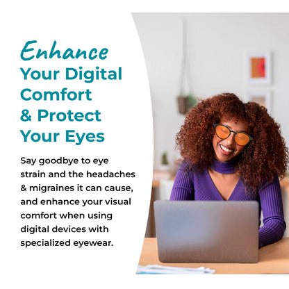 Night-time Muse Blue Light Blocking Glasses - Black