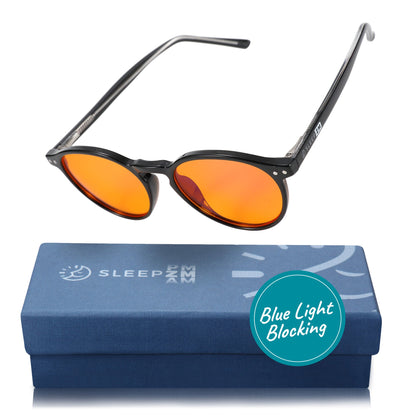 Night-time Muse Blue Light Blocking Glasses - Black