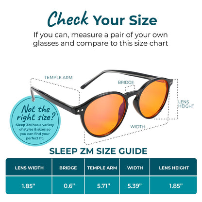 Night-time Muse Blue Light Blocking Glasses - Black