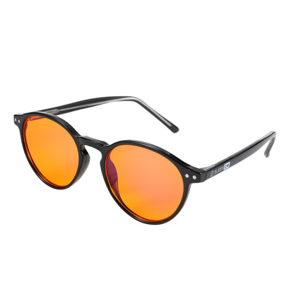 Night-time Muse Blue Light Blocking Glasses - Black