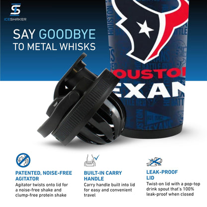 Officially Licensed Houston Texans 4D Ice Shaker