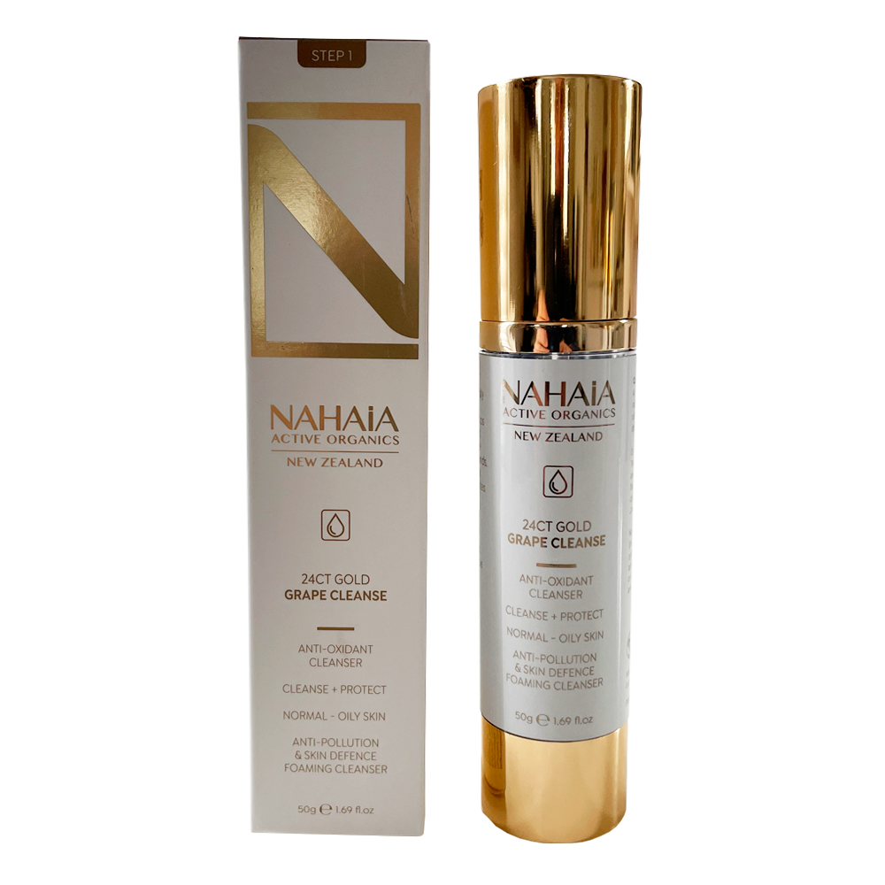 24CT GOLD GRAPE CLEANSE FOAMING CLEANSER