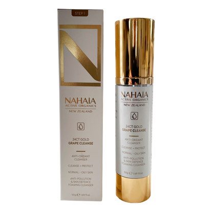 24CT GOLD GRAPE CLEANSE FOAMING CLEANSER