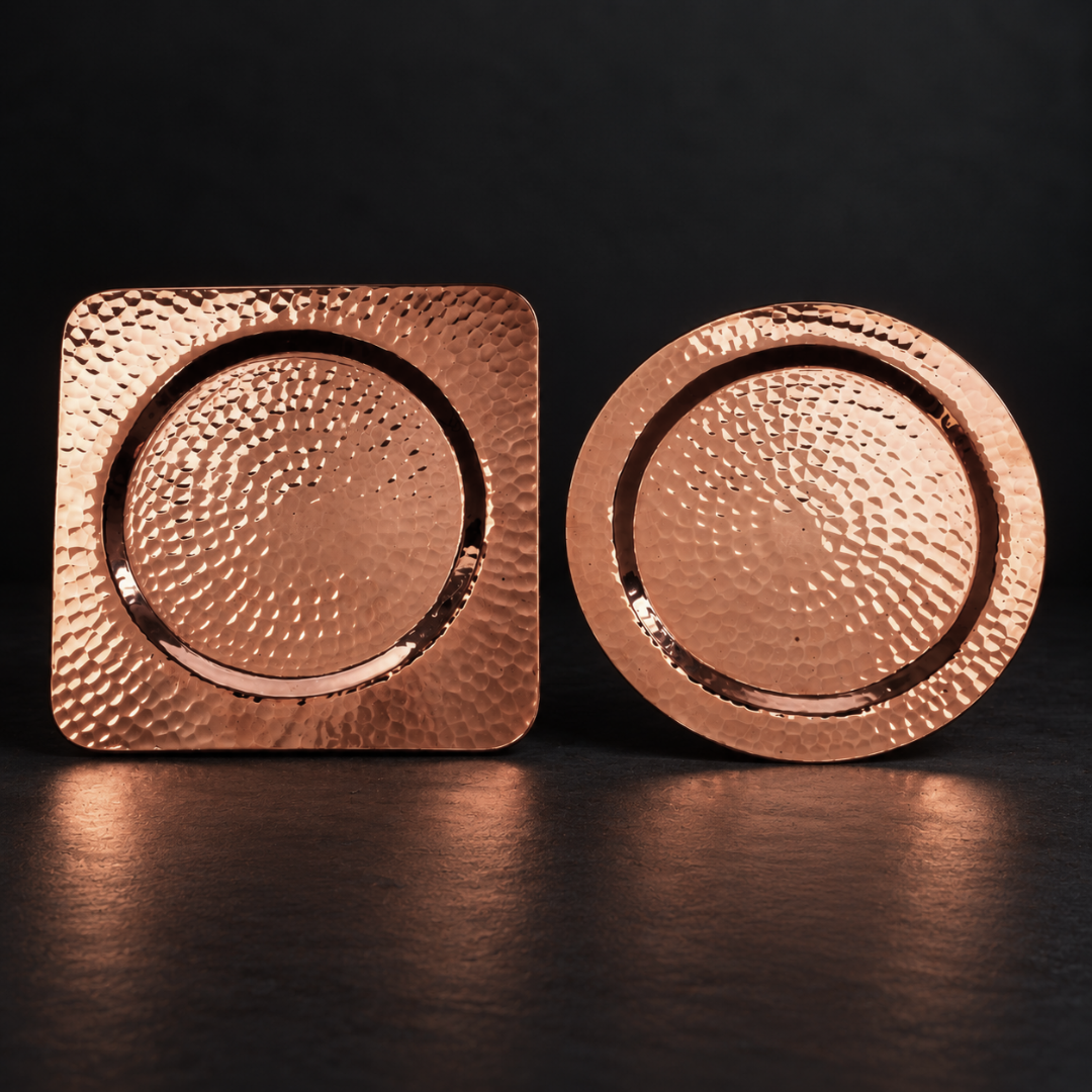 Napa Copper Bottle Coasters