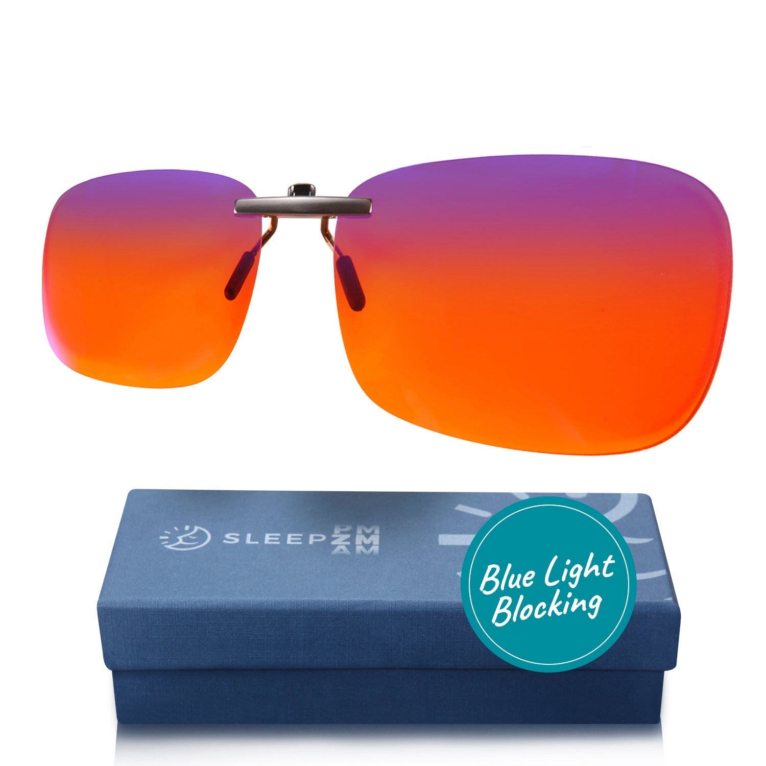 Night-time Clip On Blue Blocking Glasses
