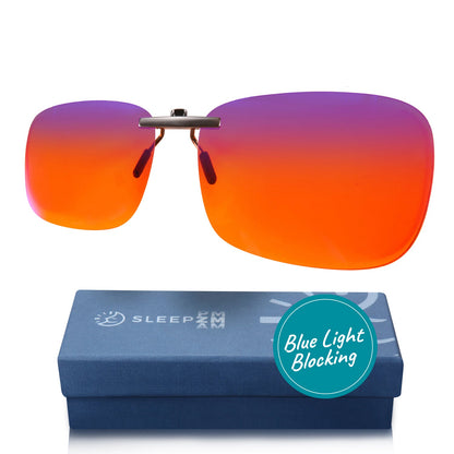 Night-time Clip On Blue Blocking Glasses