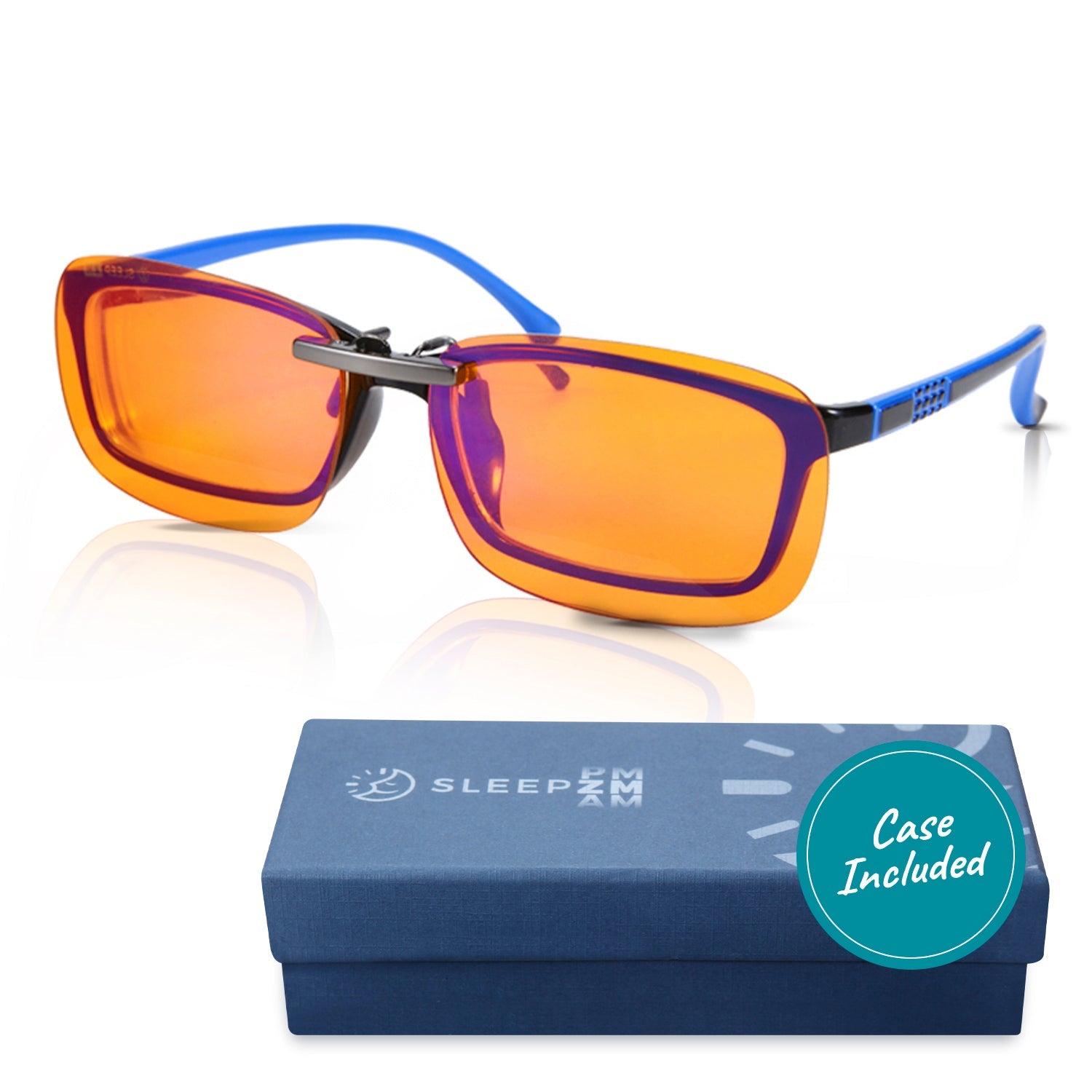 Night-time Clip On Blue Blocking Glasses