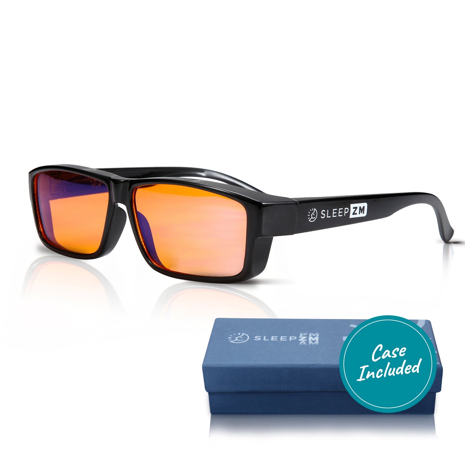 Night-time Fit Over Blue Blocking Glasses - Black
