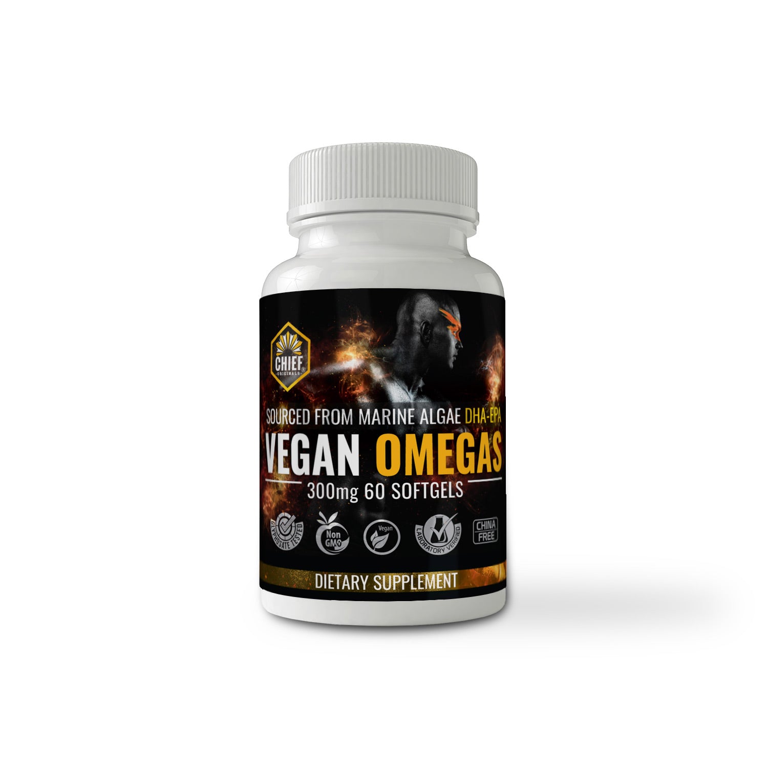 Vegan Omegas DHA-EPA 60 Softgels (6-Pack) (Non-GMO and No Hexane)