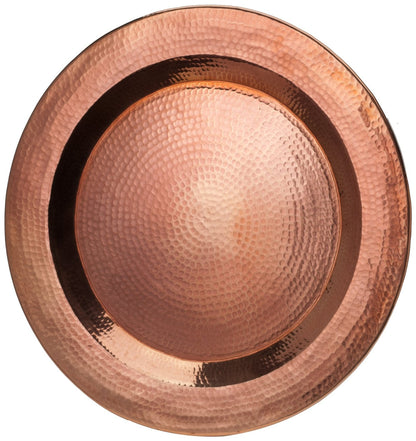 Thessaly 12 Inch Copper Charger Plate