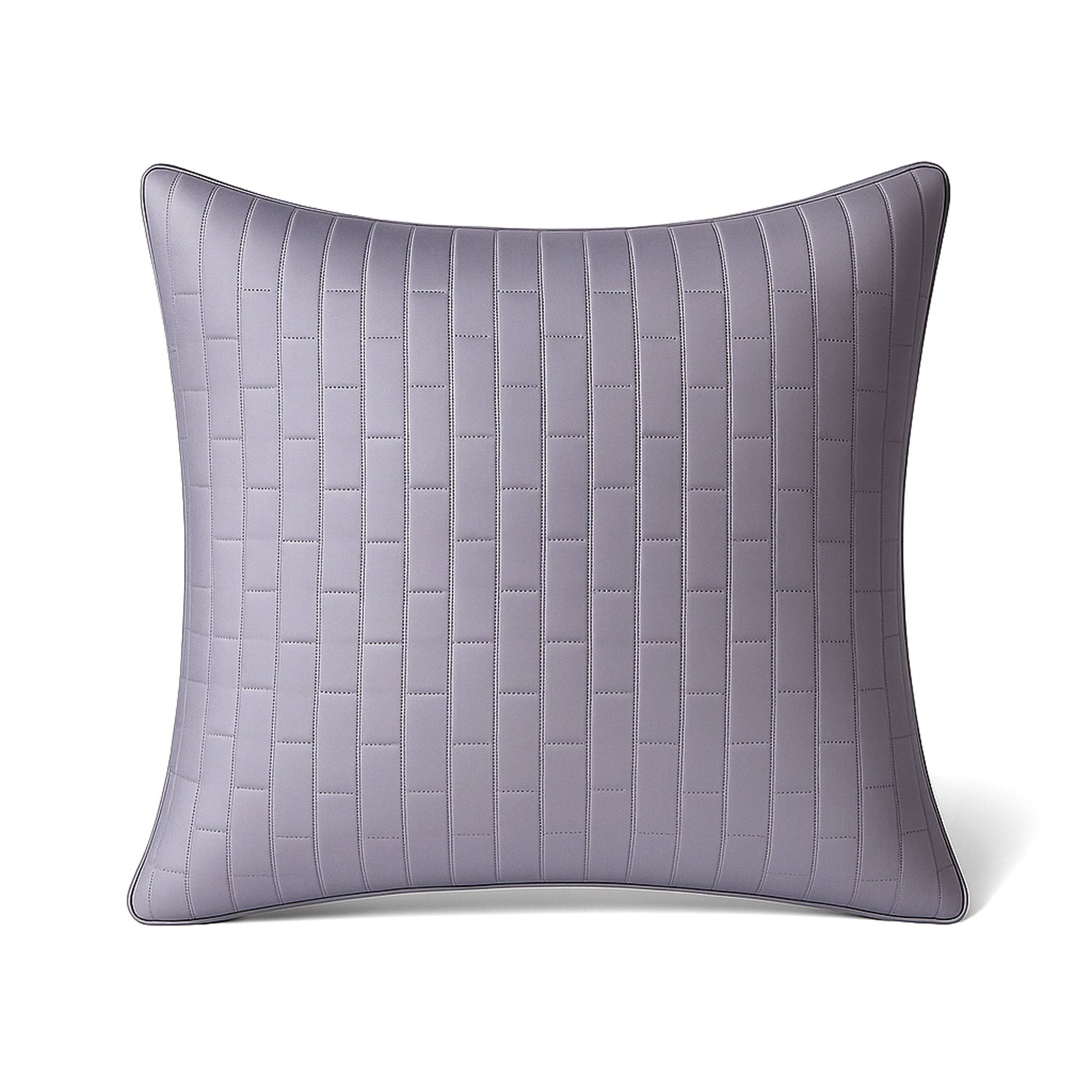 Bamboo Quilted Euro Sham 1 Piece - Platinum
